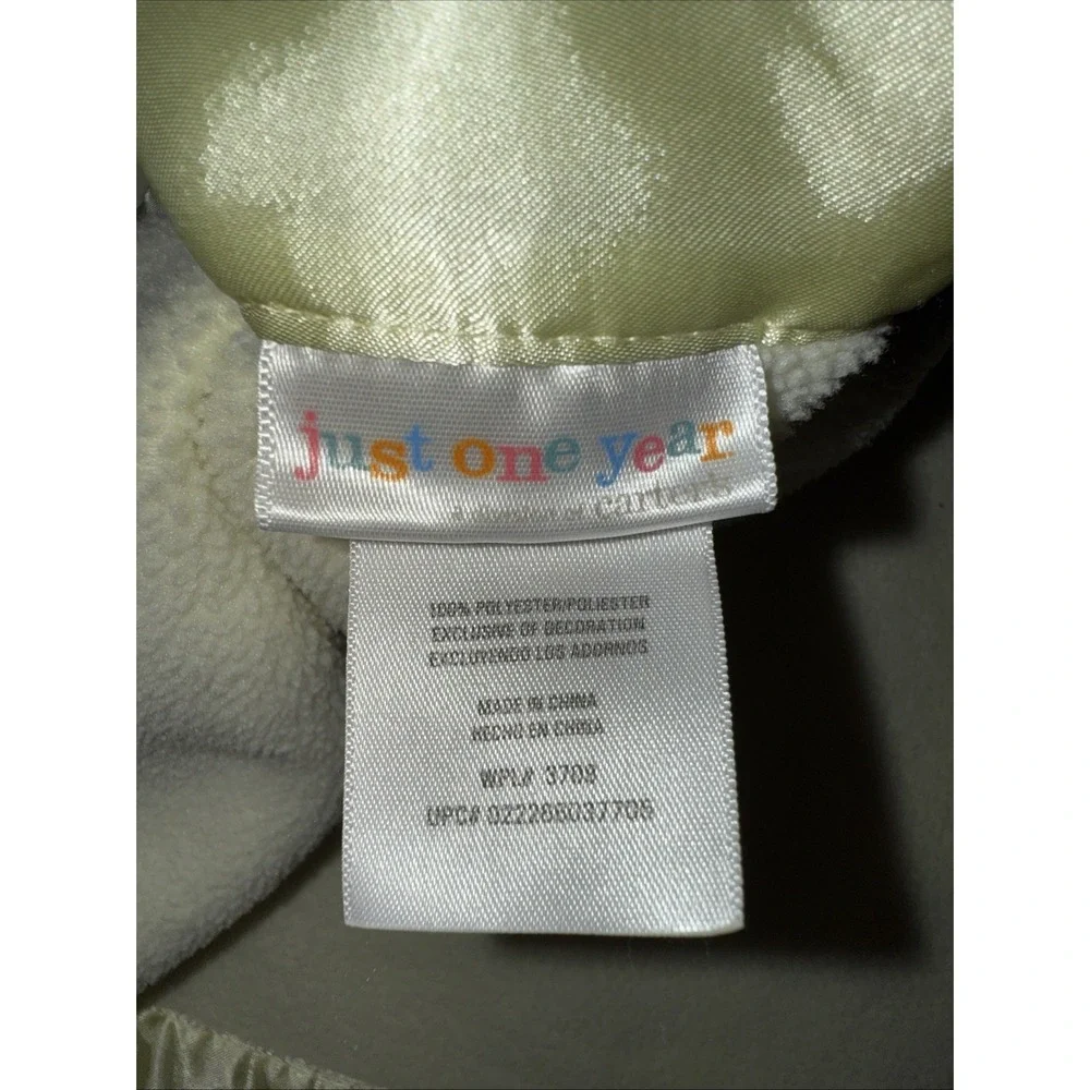 Carter's Just One Year Forever Friends Tiger Zebra Tree Fleece‎  Baby Blanket